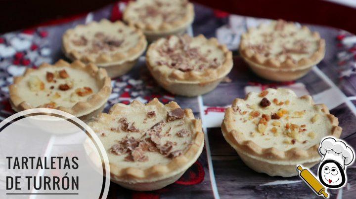 Tartaletas de turrón con Mambo