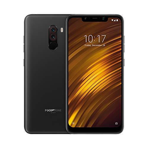 Xiaomi POCOPHONE F1 - Smartphone Dual SIM de 6,18" (4G, Qualcomm Snapdragon 845 2,8 GHz, RAM de 6 GB, Memoria de 64 GB, Cámara Dual, Android) Color Negro grafito [Versión Española]