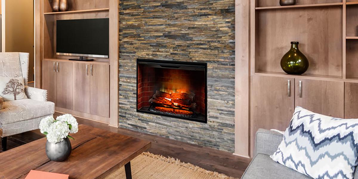 Chimenea eléctrica para tu hogar | Decoración