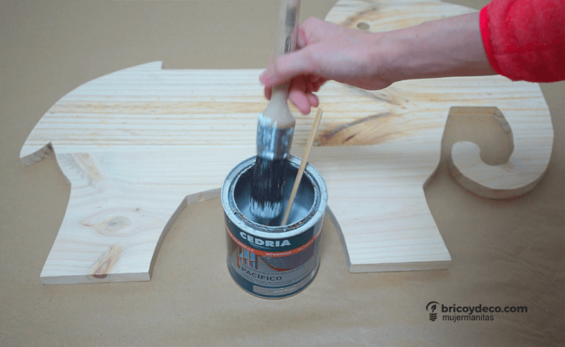 aplicar lasur sobre madera