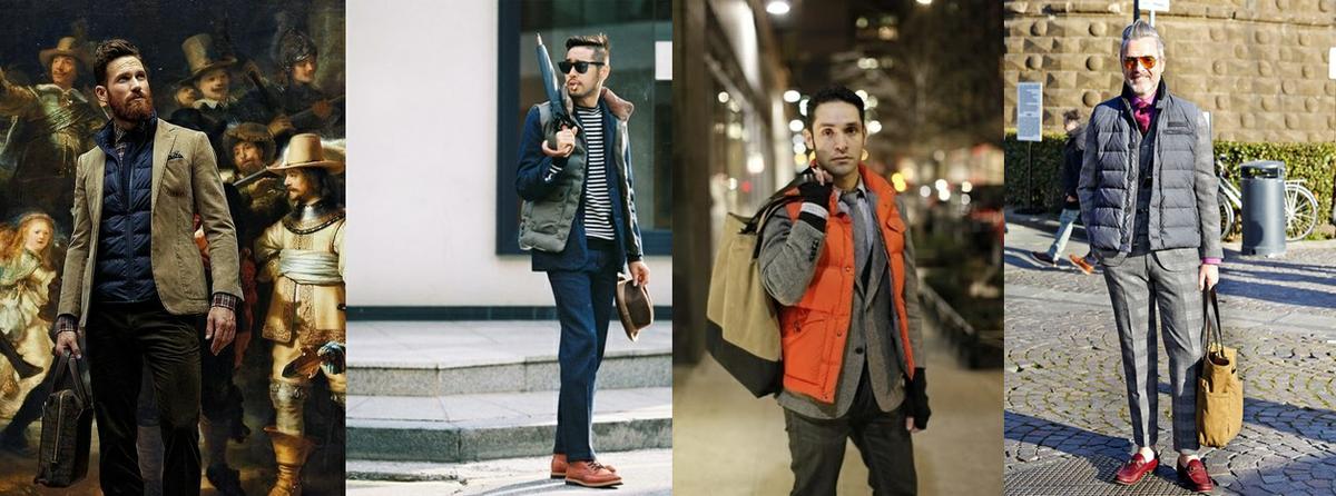 Cómo usar un Chaleco Acolchado en Invierno 