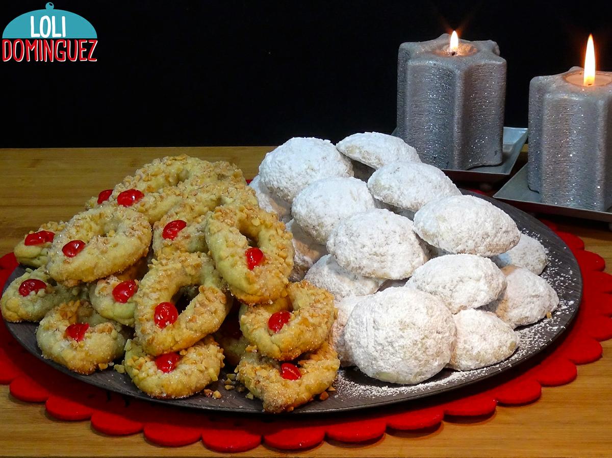 2 PASTAS NAVIDEÑAS MUY FÁCILES Y ECONÓMICAS Hoy os enseño a preparar unas pastas de Naranja con Almendras y unos Nevaditos de Nuez, con ingredientes que fácilmente podemos encontrar en cualquier supermercado y por poco dinero