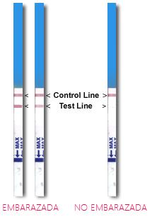 Lineas test de embarazo