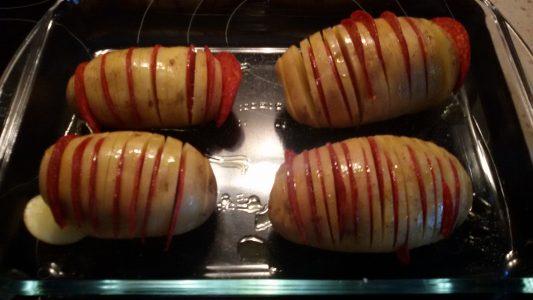 patatas hasselback rellenas (8)
