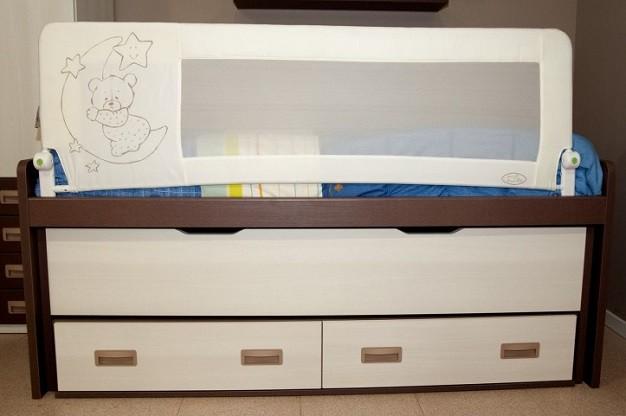 barandilla para cama compacta