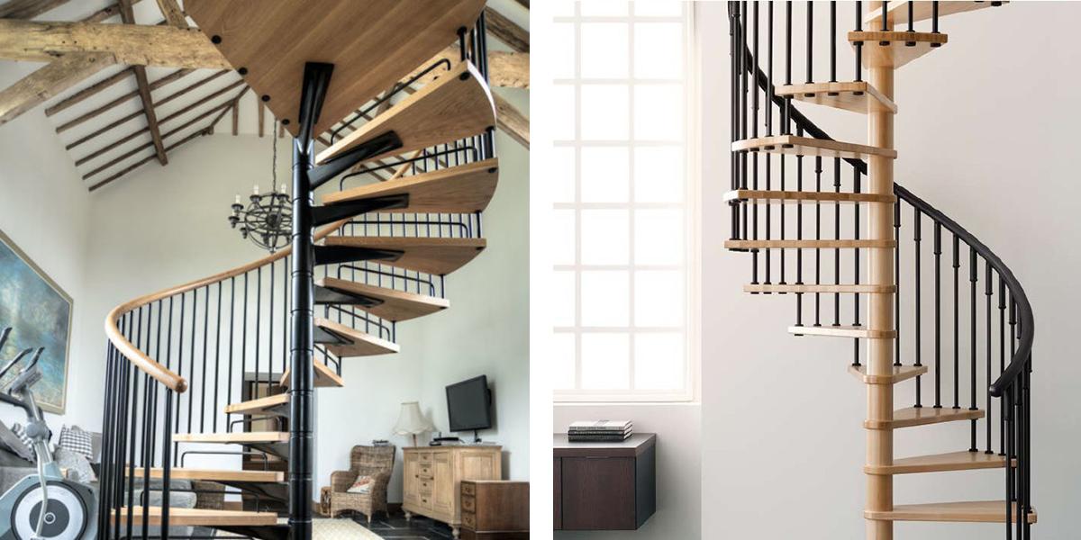 Escaleras de caracol