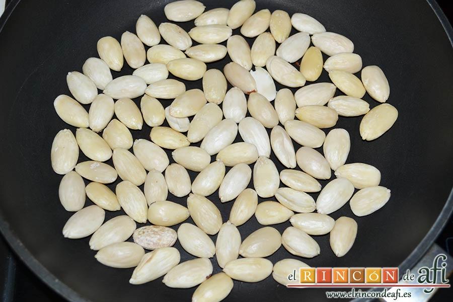 Salchichón de chocolate, ponerlas al fuego en una sartén sin aceite