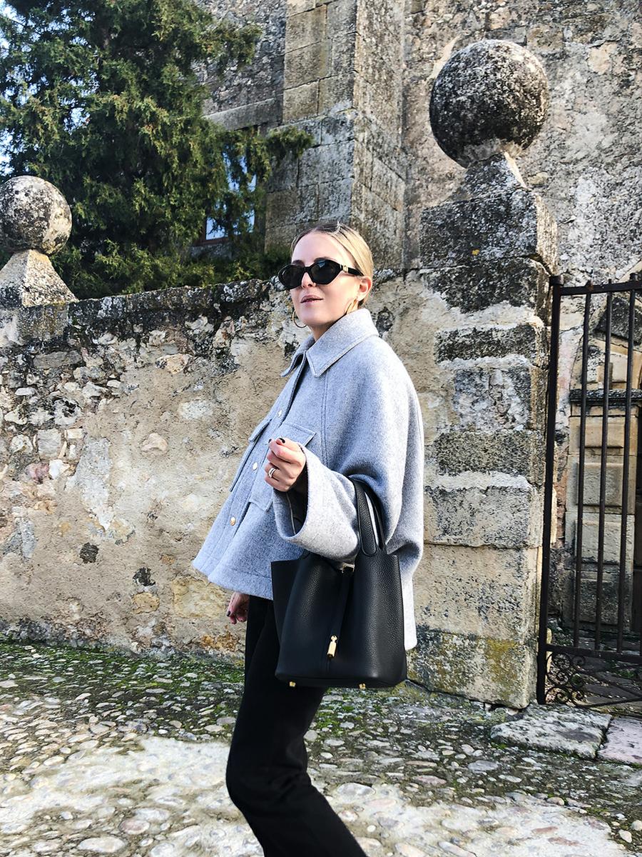 Trini | Chloé jacket Hermes bag