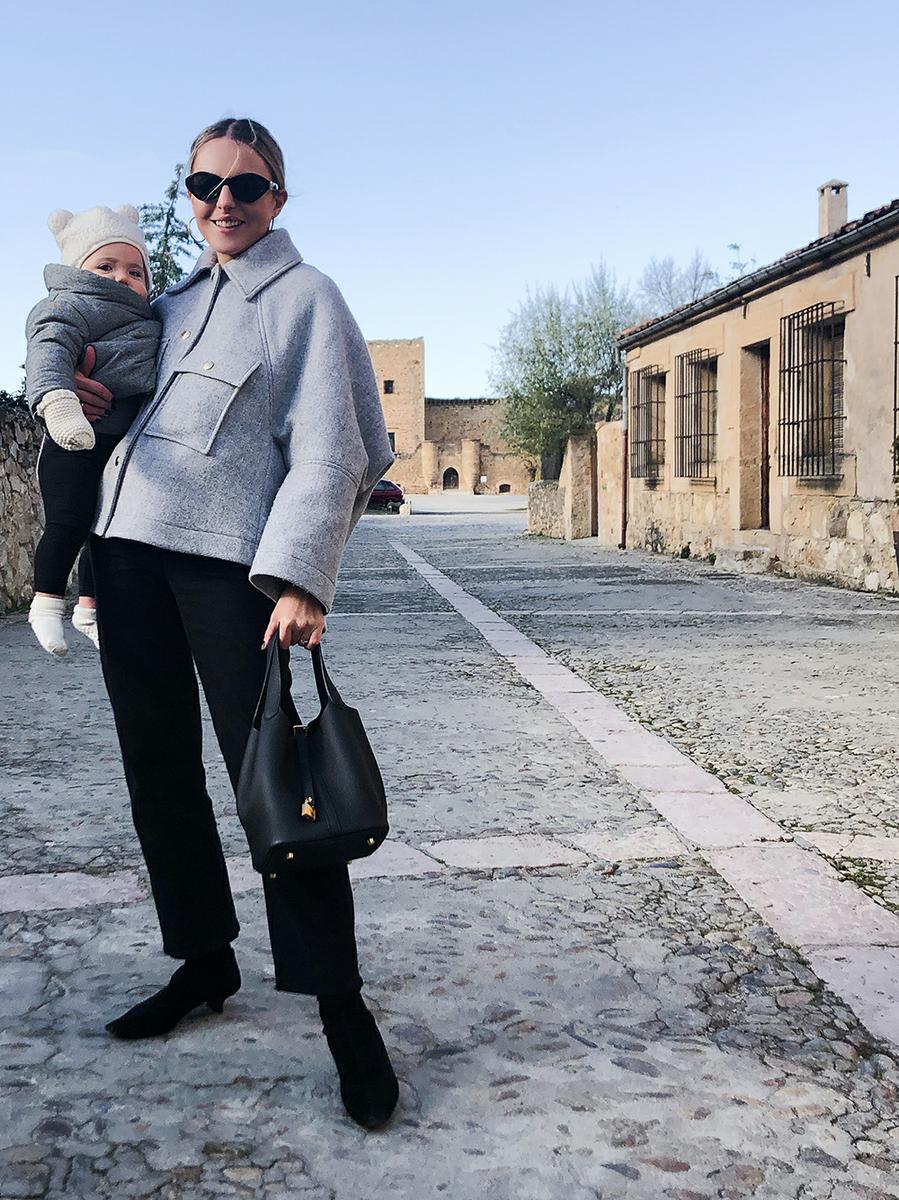 Trini | Chloé jacket Hermes bag