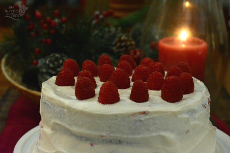 Brown Velvet Con Frambuesas 13