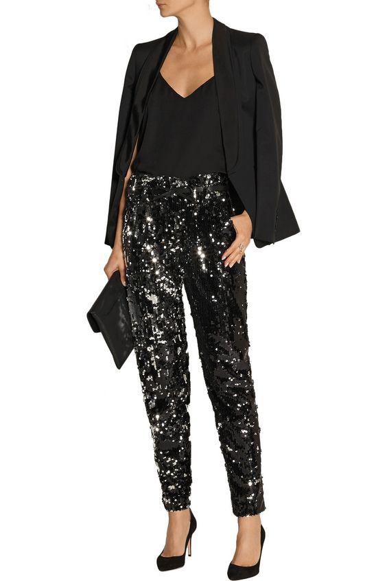 Pantalones lentejuelas