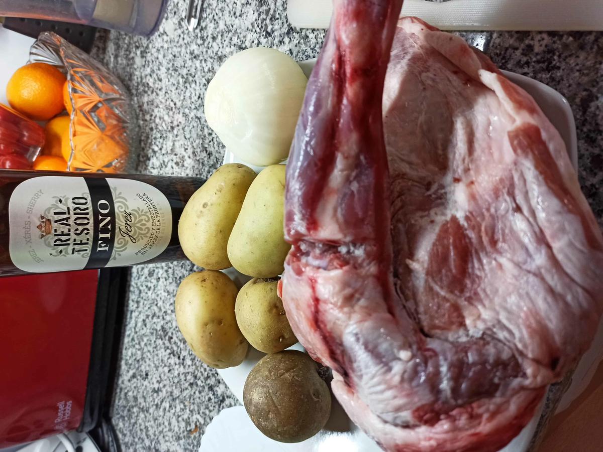 ingredientes ternasco asado