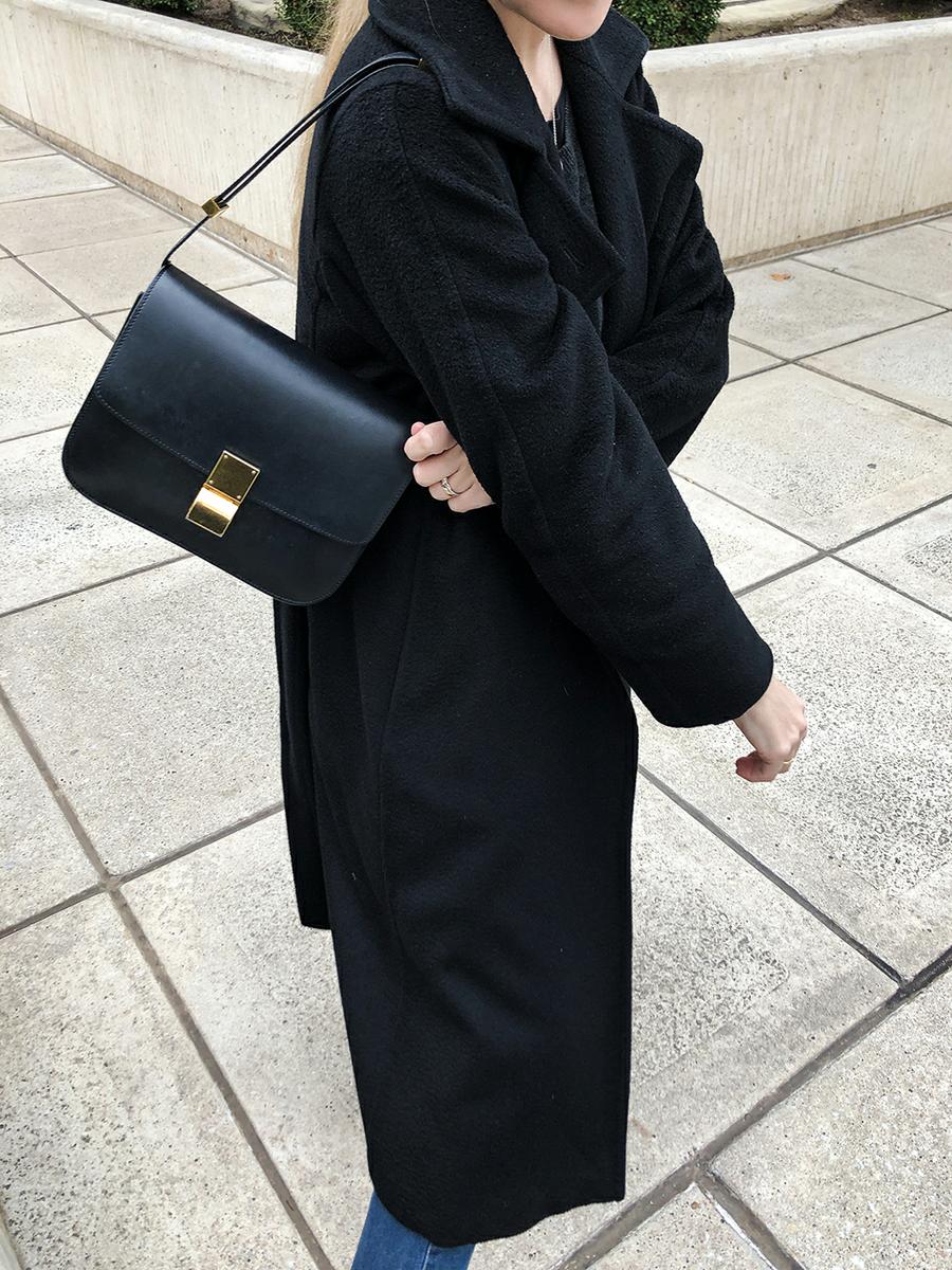 Trini | Max Mara coat The Row sneakers