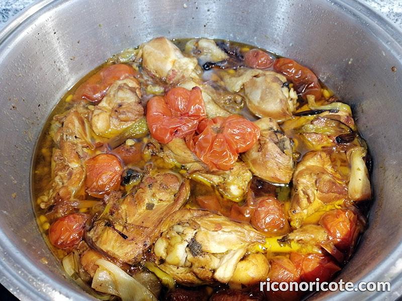 Pollo en su jugo