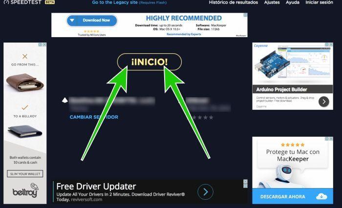 Speedtest - conoce la velocidad de tu internet aquí