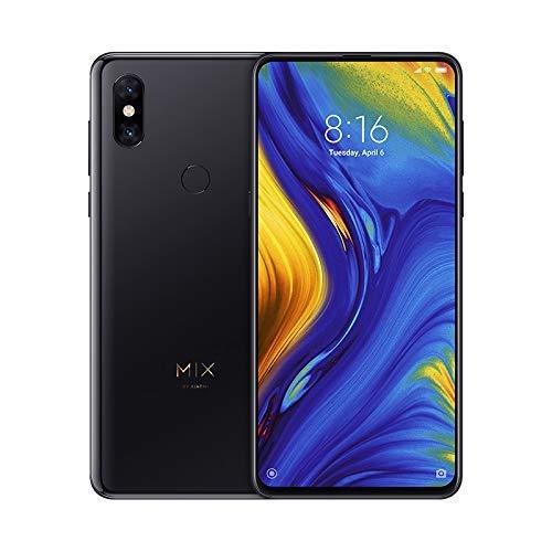 Xiaomi Mi Mix 3 - Smartphone de AMOLED de 6,39" (4G, Octa Core Qualcomm Snapdragon 845 2.8 GHz, 6GB RAM, 128 GB ROM, Cámara Dual de 12+12 MP, Android) Color Negro ónix [Versión española]