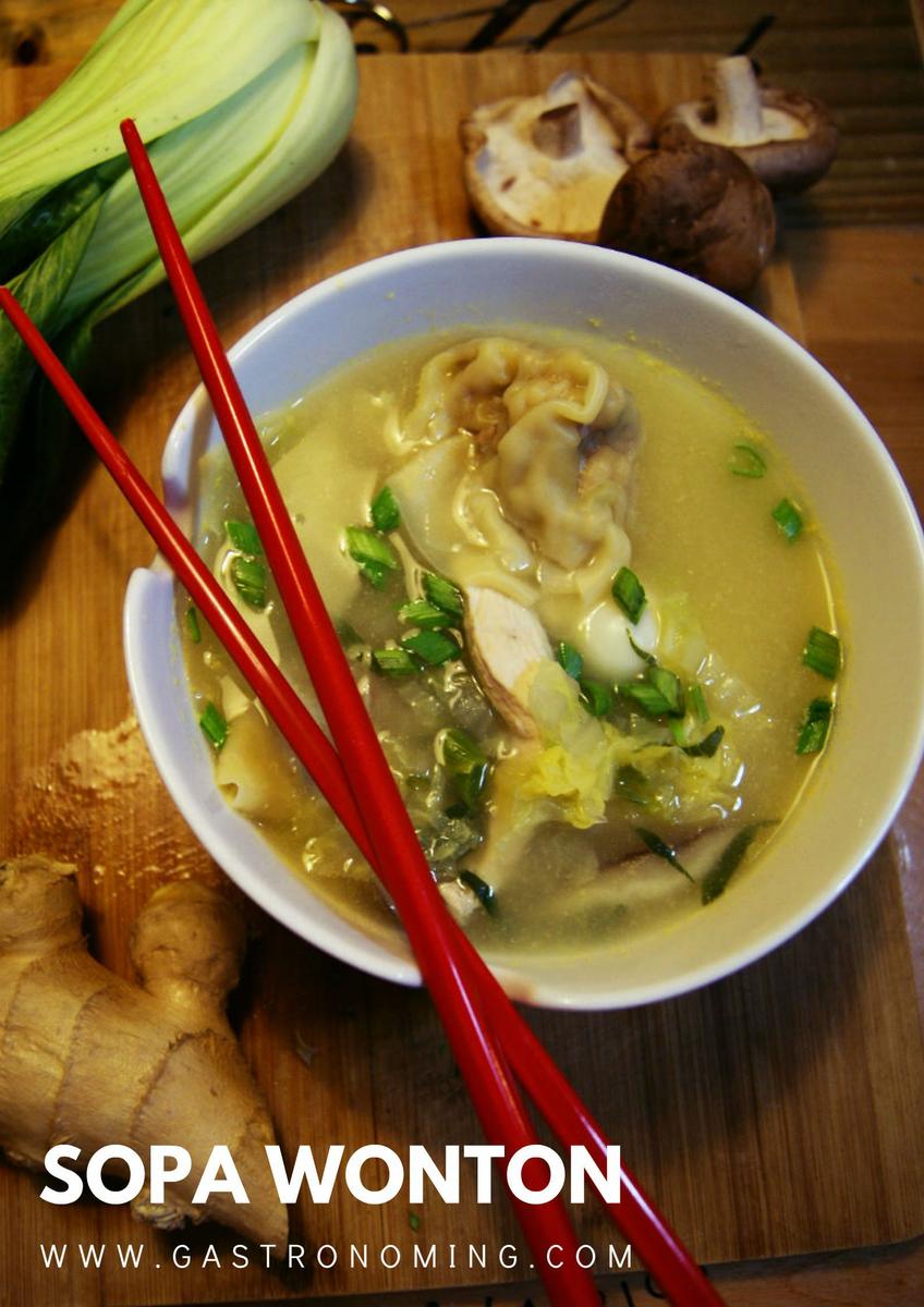 sopa wonton