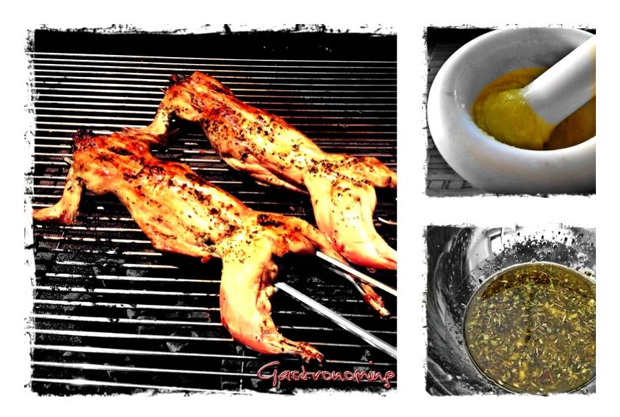 Conejos a la parrill