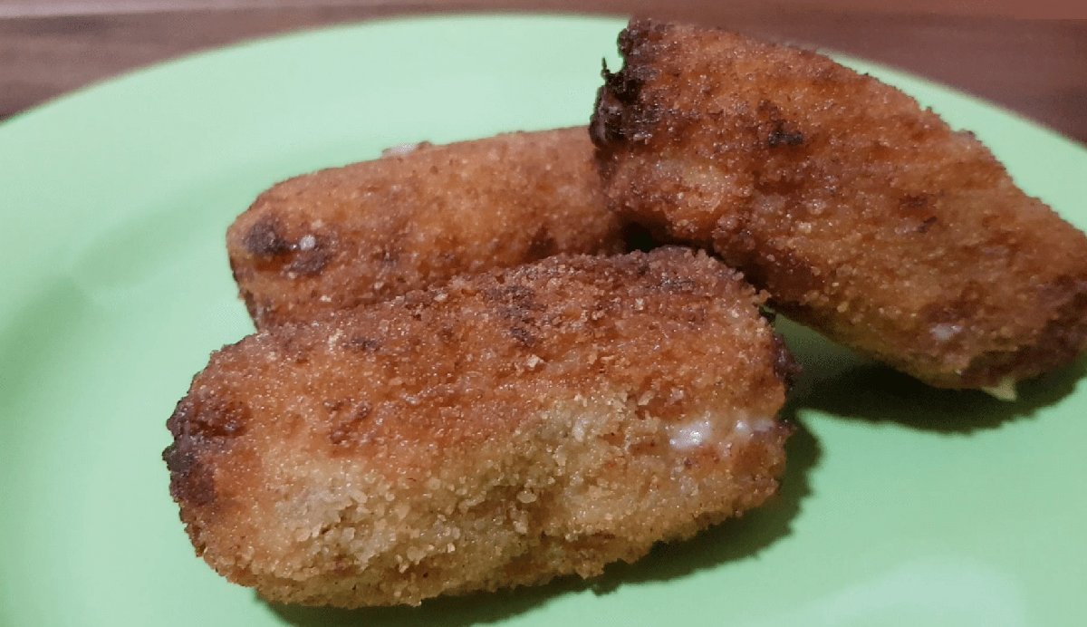 Croquetas cremosas de cocido y bechamel