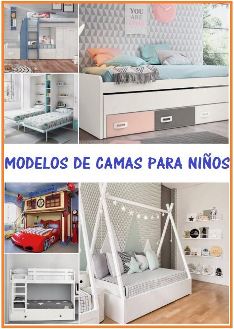 modelos de camas para niños infantiles