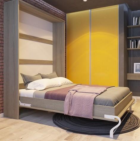 modelo de cama abatible para niños