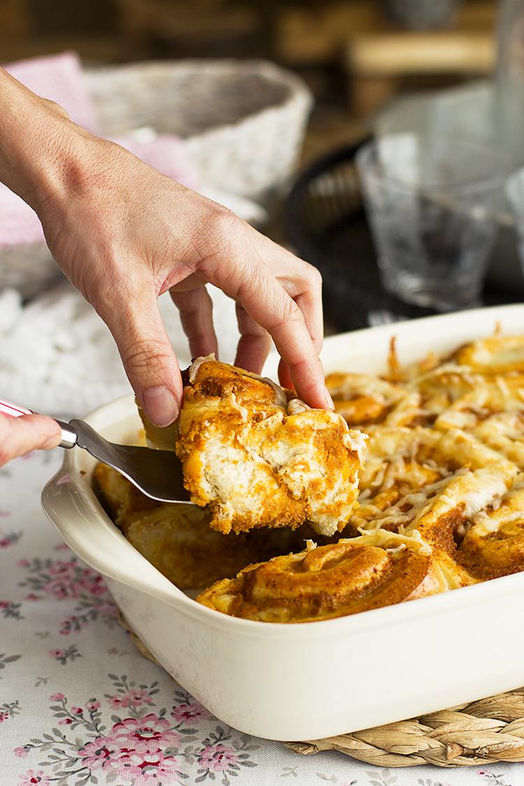 Rollos de lasaña la comida preferida en casa de mis peques