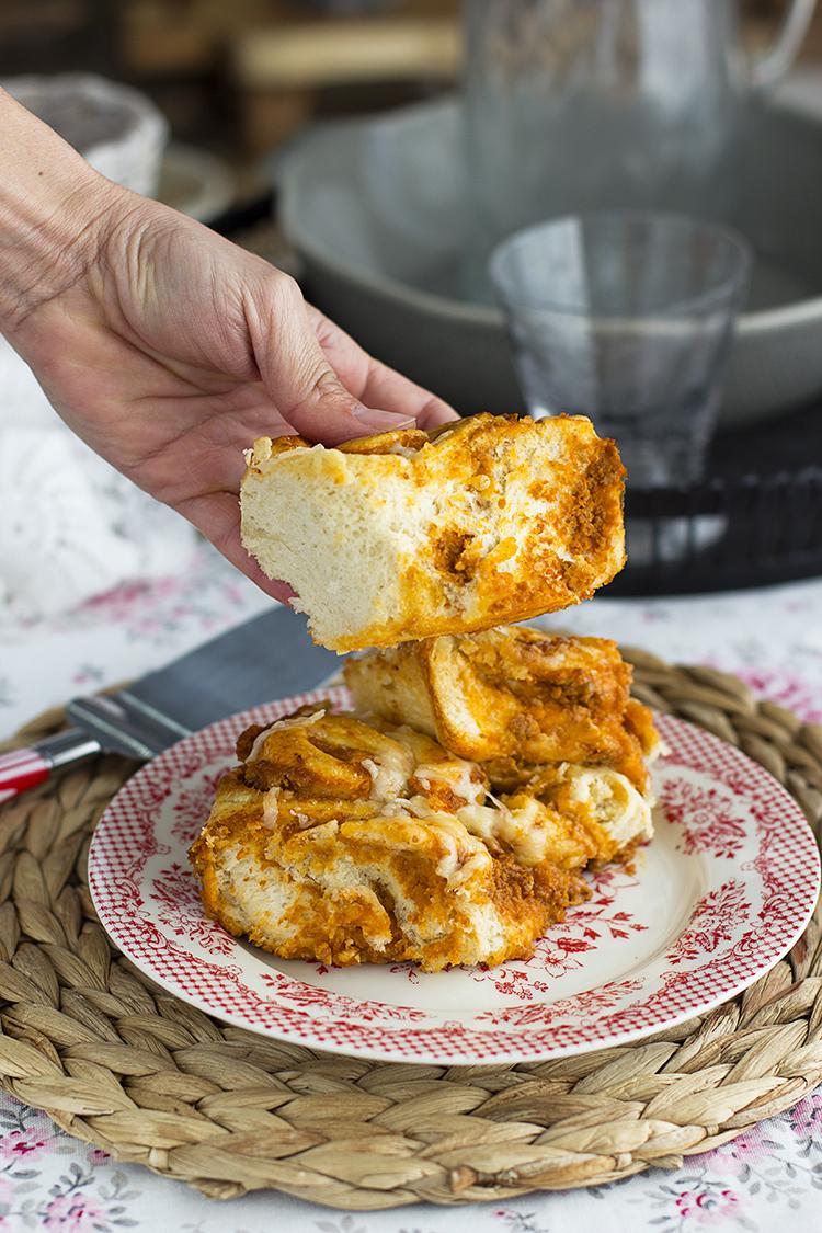 Rollos de lasaña la comida preferida en casa de mis peques
