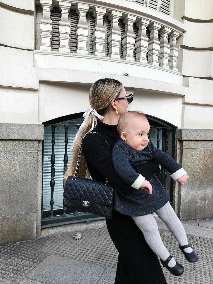 Trini | Max Mara dress Manolo Blahnik shoes