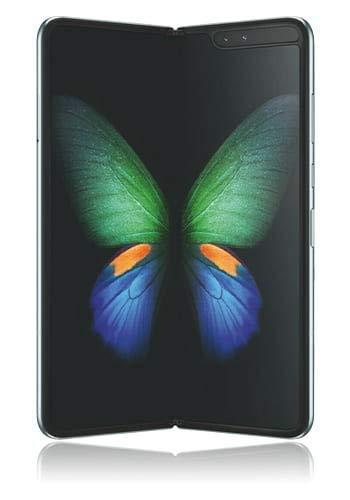 SAMSUNG Galaxy Fold 5G 512GB Space Silver [18,5cm (7,3") OLED Display, Android 9.0, Triple-Hauptcámara, Faltbar]