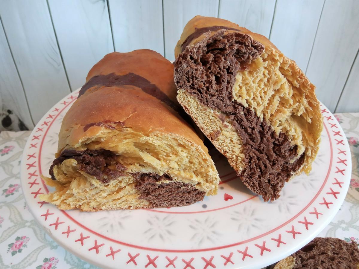 Corte del pan de calabaza