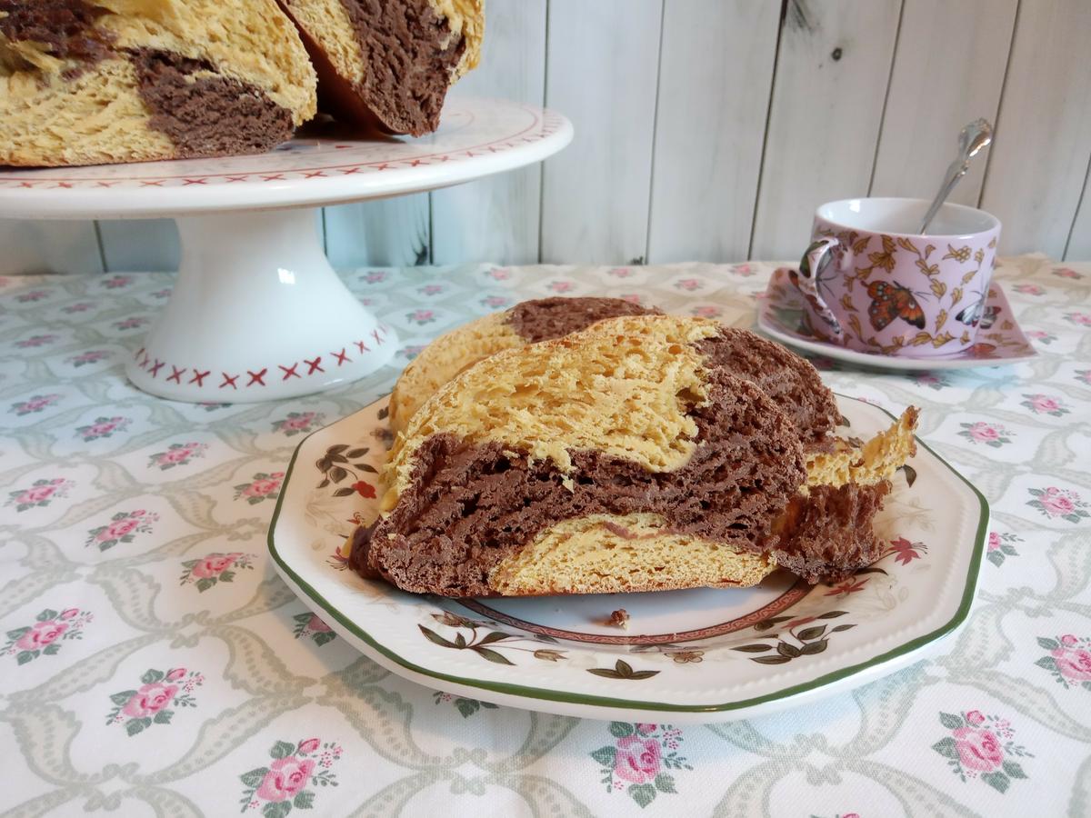 Rebanada del pan de calabaza