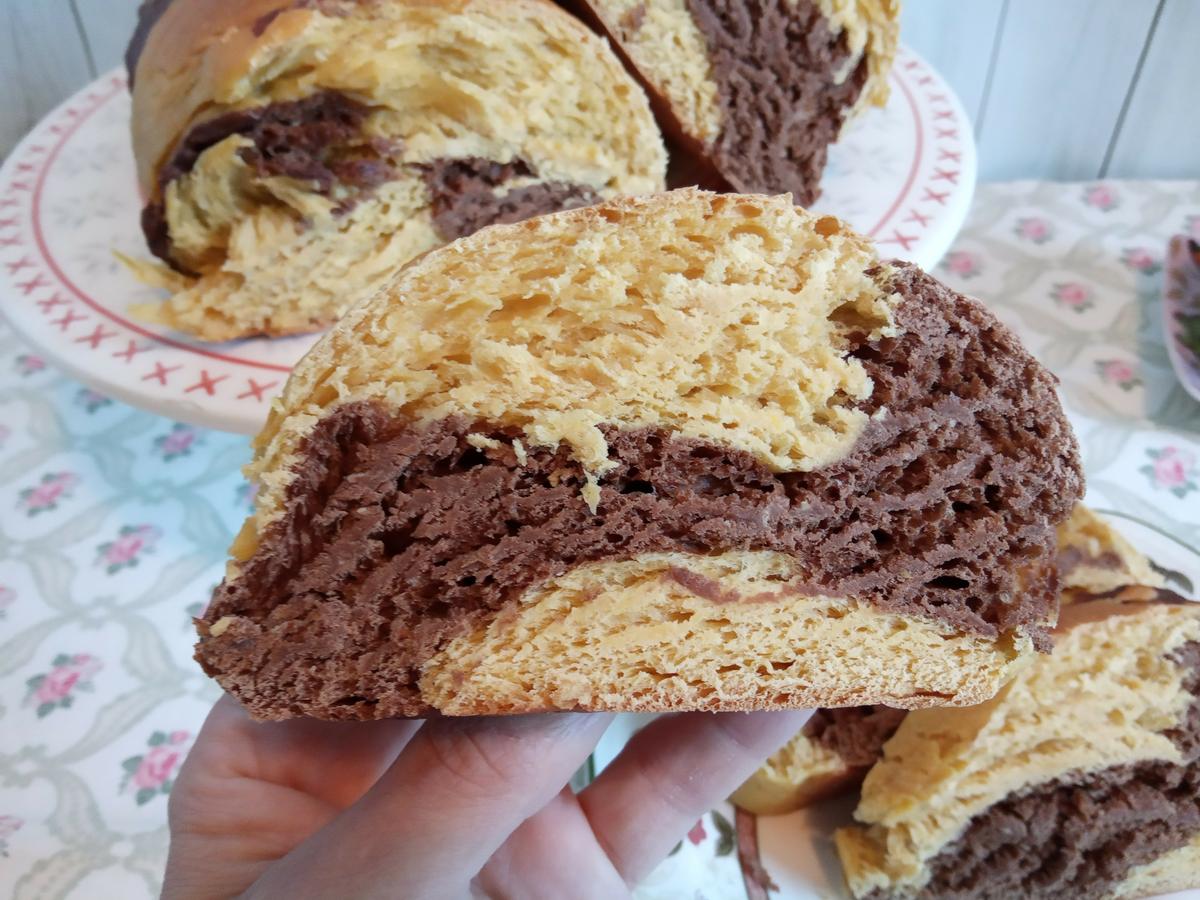 Detalle del pan dulce