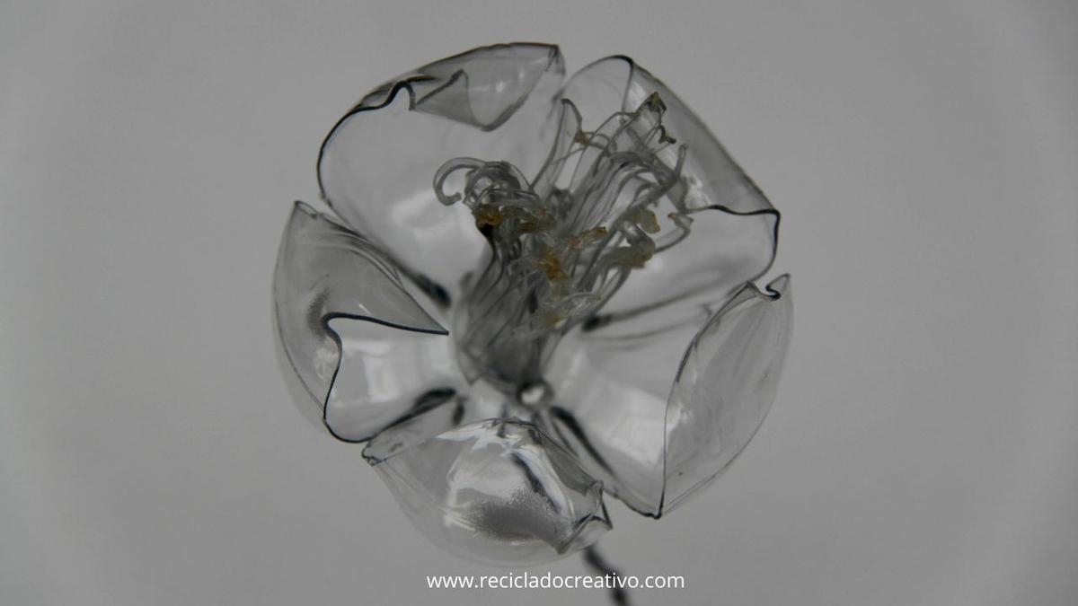 Flores con botellas de CocaCola DIY