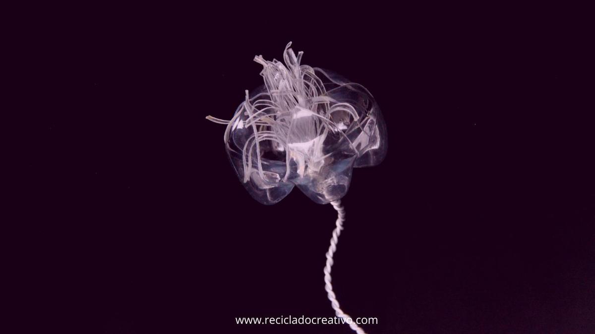 Flores con botellas de CocaCola DIY