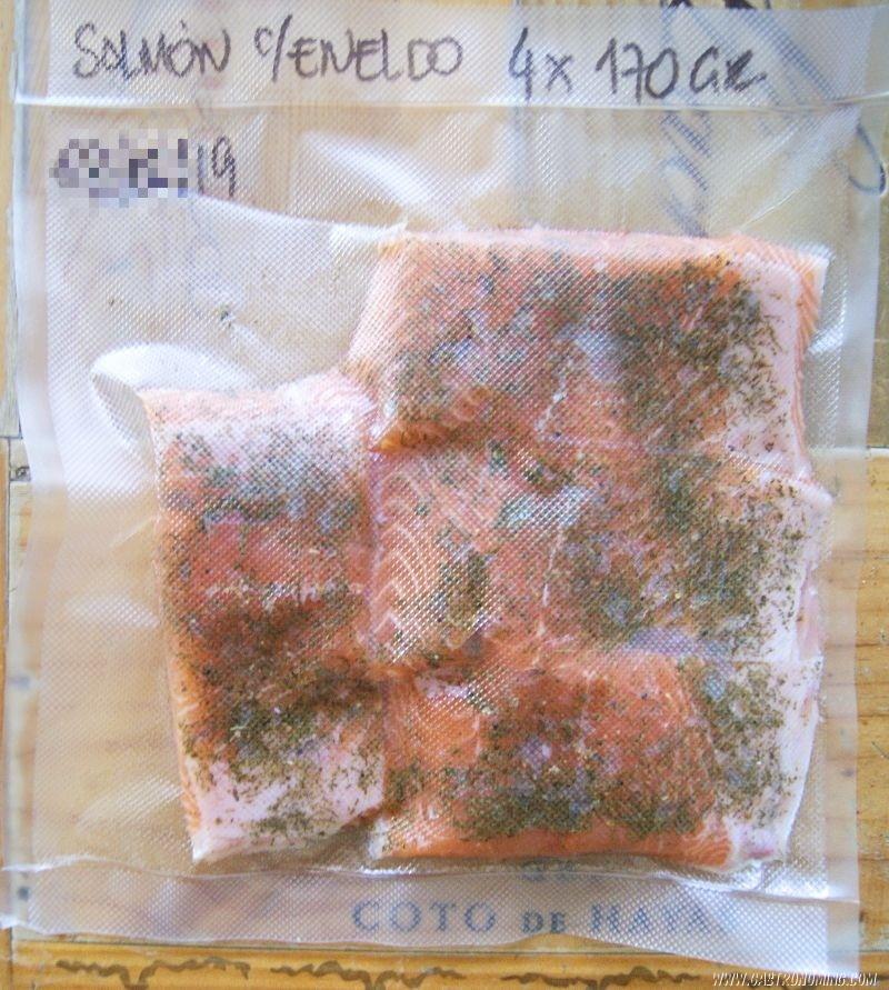 Salmón con eneldo sous vide 3