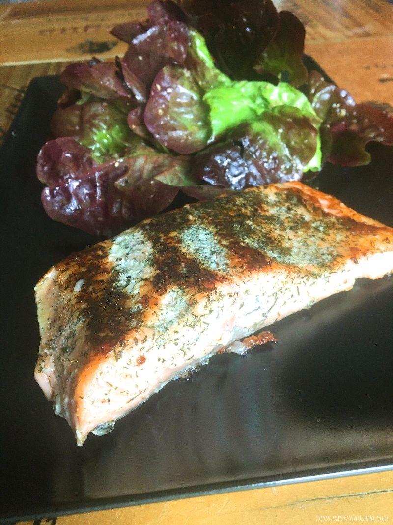 Salmón con eneldo sous vide 9