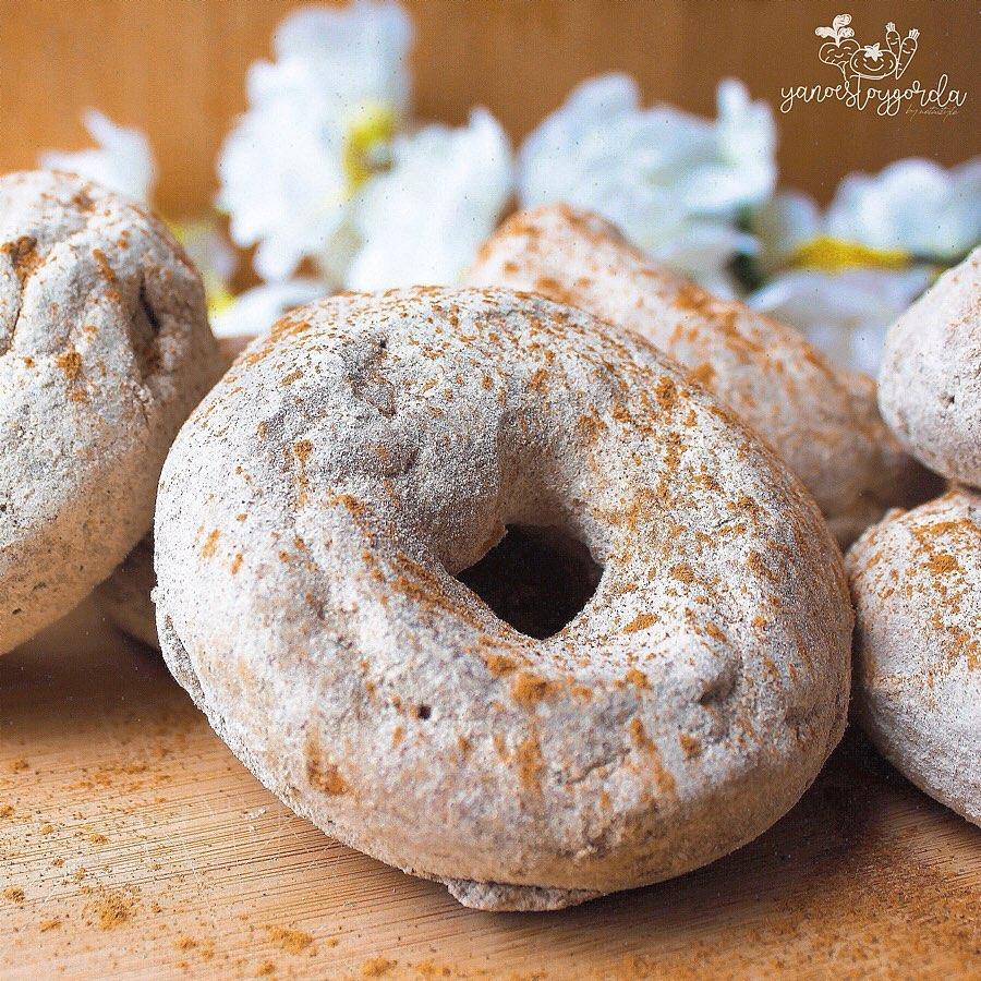 DONUTS DE CALABAZA NEVADITOS