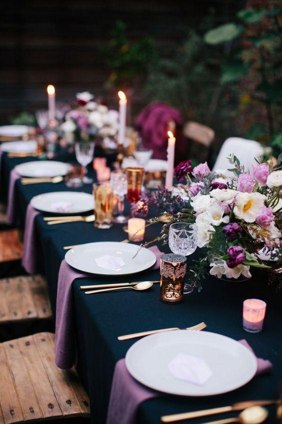 Tell me this doesnt sound amazing: eating dinner by candlelight, feasting on a gilded cake and sipping on Blackberry Whiskey Smashes. Its an amazing way to ring in a a new decade for photographer and birthday girl Anna Wu Photography. With friends and