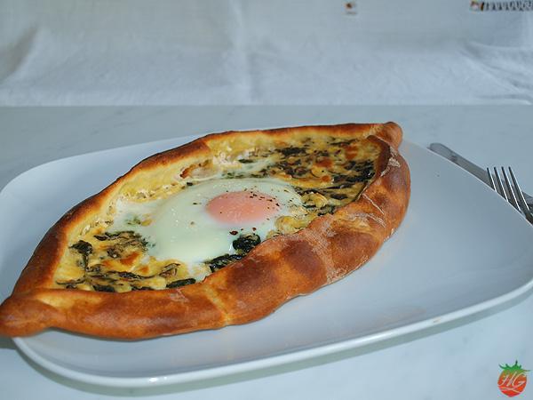 Pan de queso georgiano, Khachapuri HortoGourmet