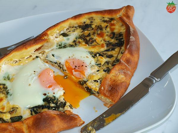 Receta Pan de queso georgiano, Khachapuri HG