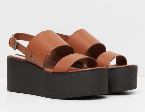 zapatos de taco corrido