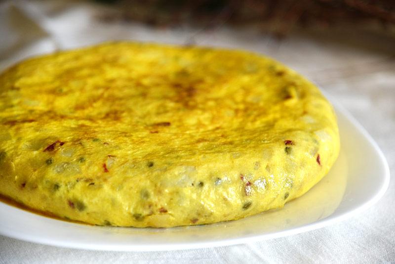 como hacer tortilla a la buena mujer o tortilla paisana