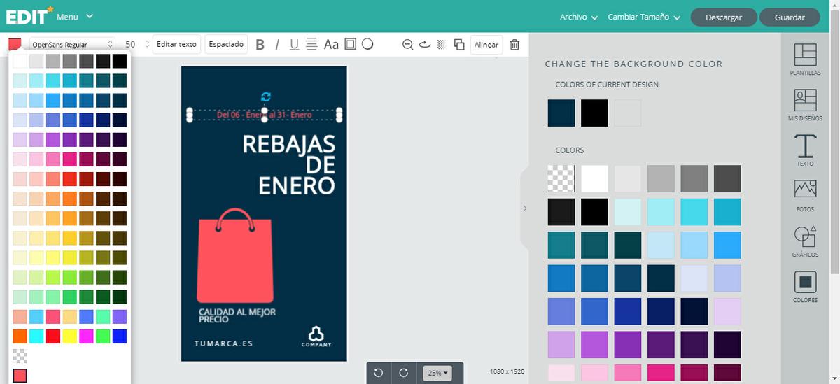 DISEÑO PASO A PASO - Editor online para diseñar tus propios proyectos - edit - icalle ilustración