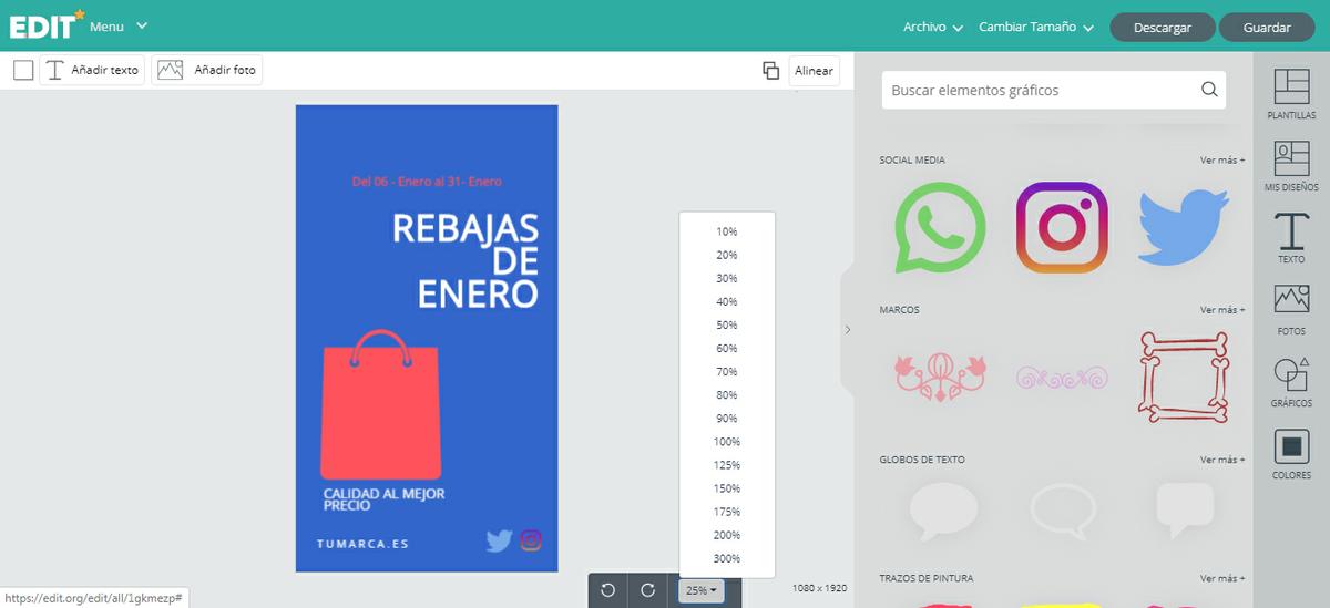 DISEÑO PASO A PASO - Editor online para diseñar tus propios proyectos - edit - icalle ilustración