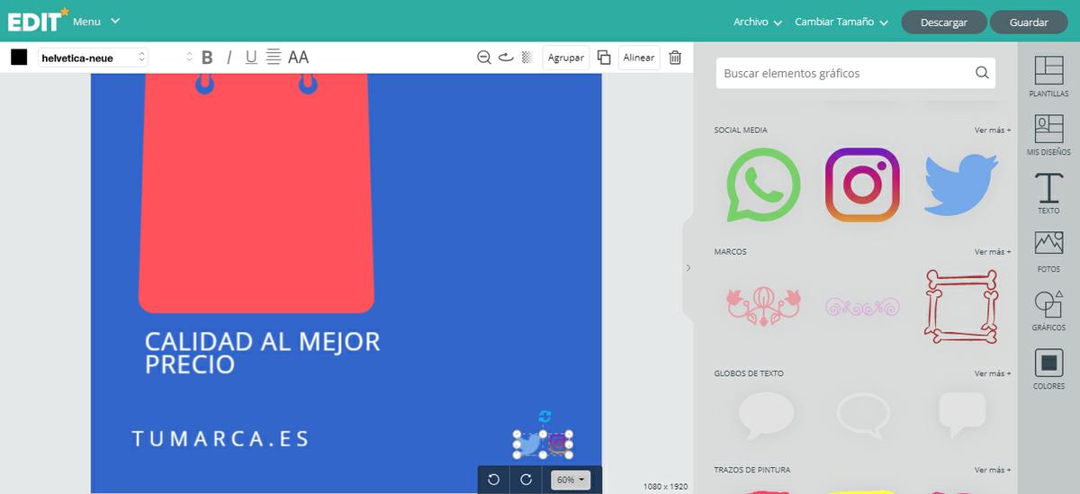 DISEÑO PASO A PASO - Editor online para diseñar tus propios proyectos - edit - icalle ilustración