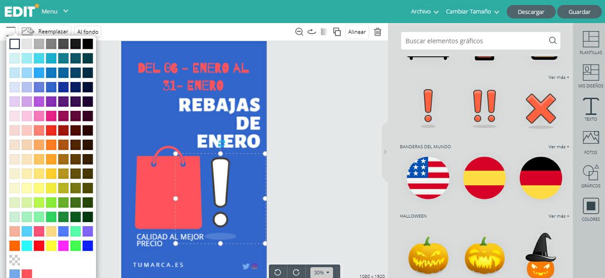 DISEÑO PASO A PASO - Editor online para diseñar tus propios proyectos - edit - icalle ilustración