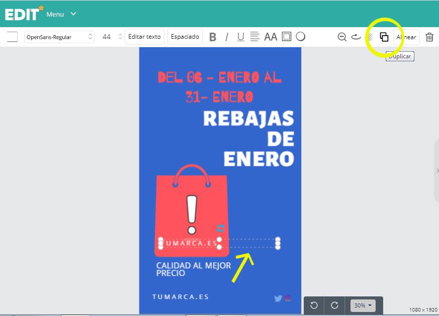 DISEÑO PASO A PASO - Editor online para diseñar tus propios proyectos - edit - icalle ilustración