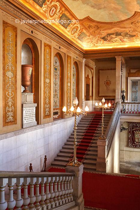 Escalera Imperial. Palacio Real. Valladolid. Castilla y León. España, 2008 © Javier Prieto Gallego
