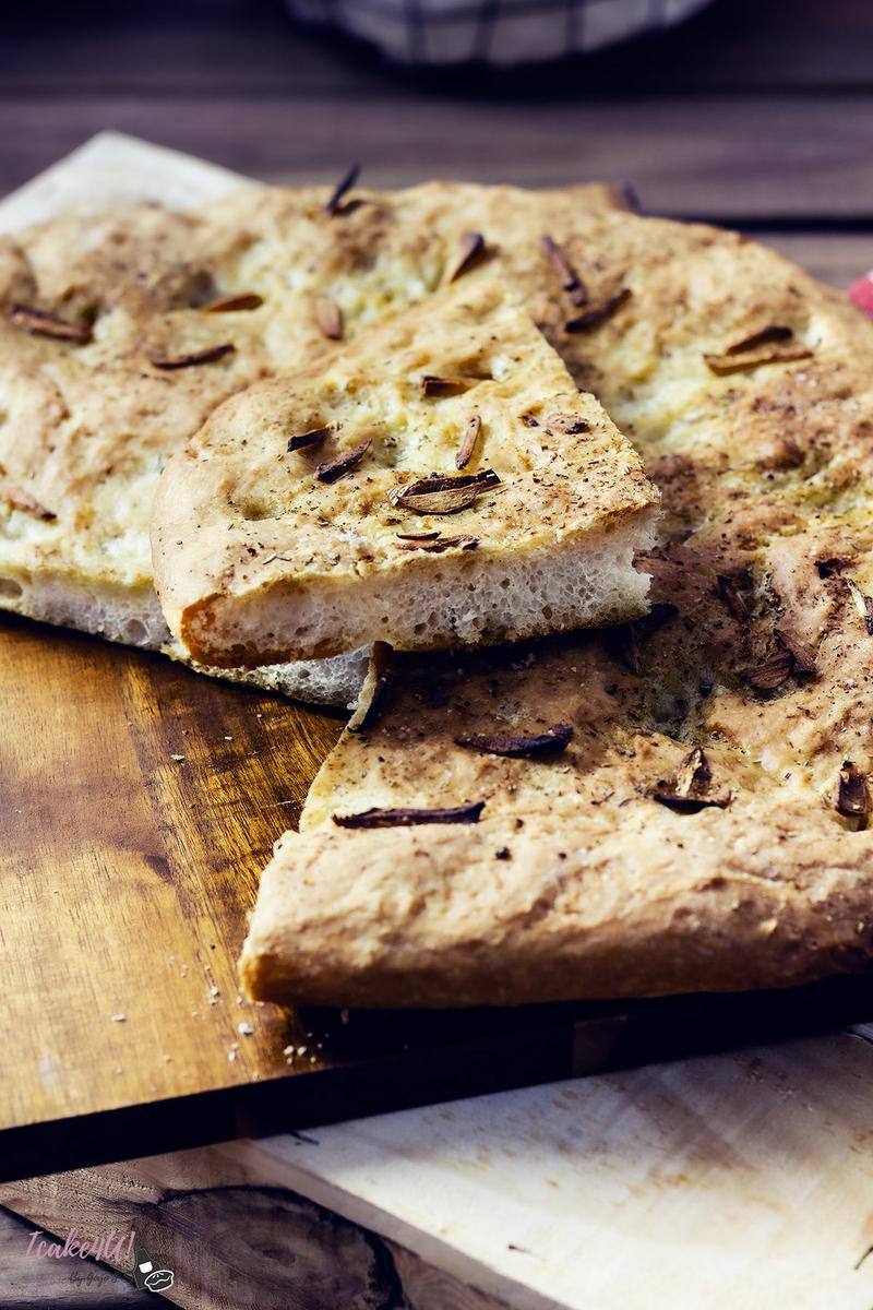 Focaccia sin Amasado
