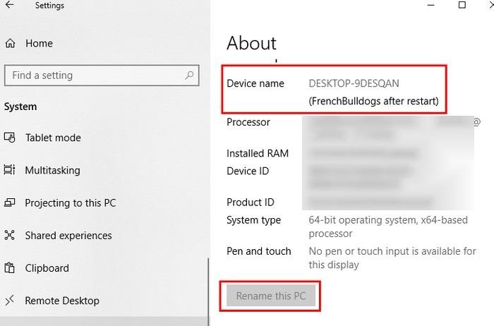 Cómo cambiar el nombre del equipo en Windows 10. Existen varias formas de cambiar el nombre del equipo en Windows 10. Las opciones para cambiar el nombre del equipo son rápidas y sencillas. He aquí cómo puede hacerlo.